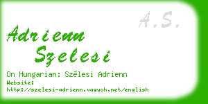 adrienn szelesi business card