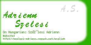 adrienn szelesi business card